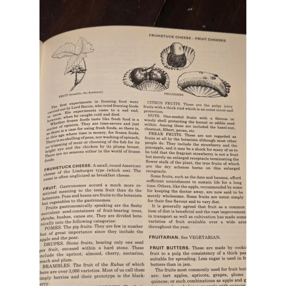 Dictionary of Gastronomy Andre Simon 1970 Hardcover Rainbird Reference Book